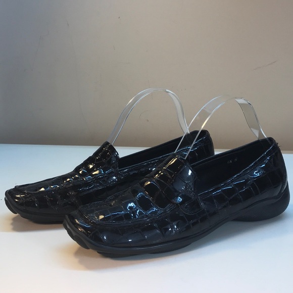Sesto Meucci Black Patent Leather Shoes Size 8.5 N - Picture 4 of 8
